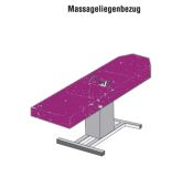 Massageliegenbezug VELOUR, 8 verschiedene Farben