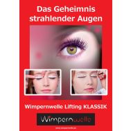 Wimpernlifting KLASSIK Poster A2 Wimpernwelle